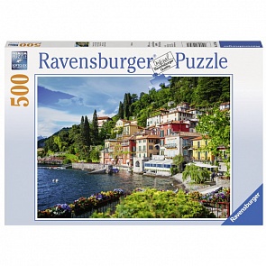 Пазл - Озеро Комо в Италии, 500 элементов (Ravensburger, 14756)